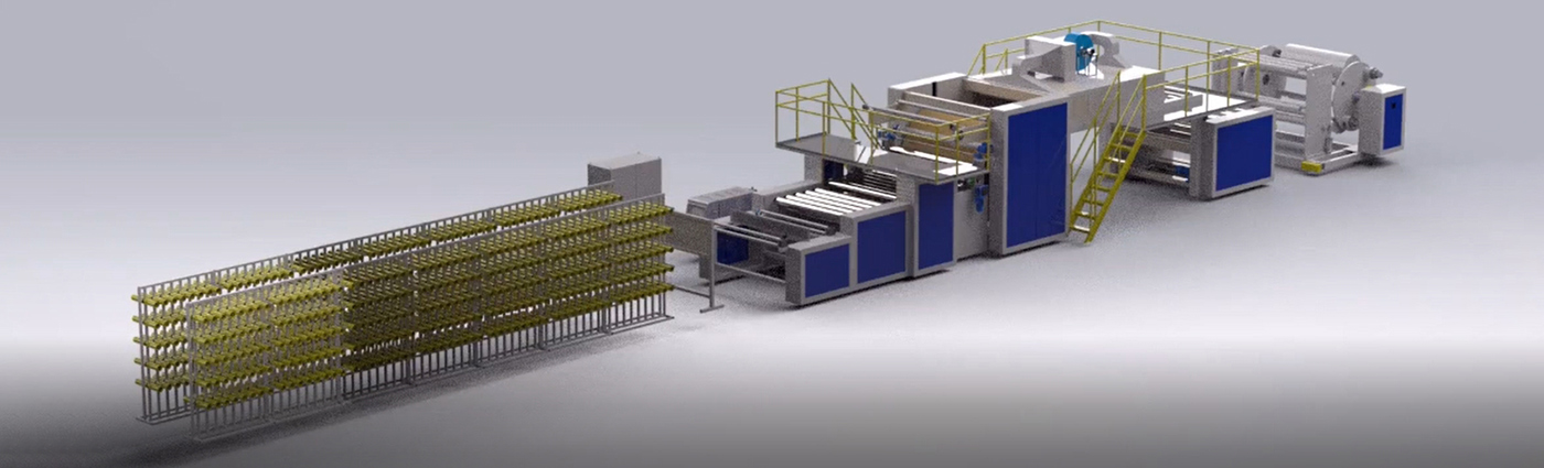 Automatic Impregnation Lamination Line for Various Applications