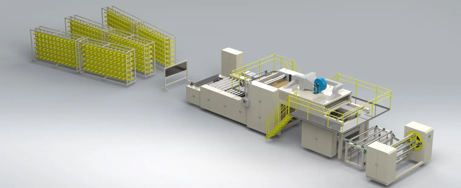 UD Fabric Impregnation Machine for Plates Production