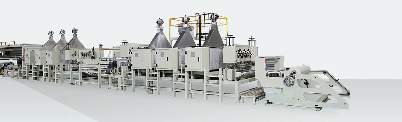 Powder Scatter Lamination Machine