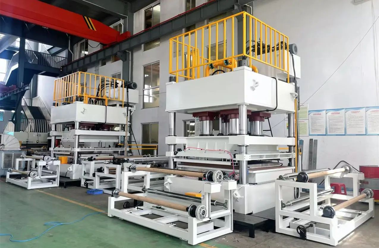 Kuntai Busy Delivery of Prepreg Crossply Lamination Machines before China National Holiday