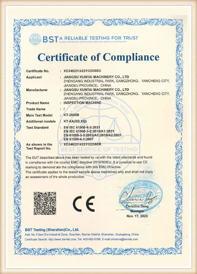 Inspection Machine-CE-XD346231422112235EC72c